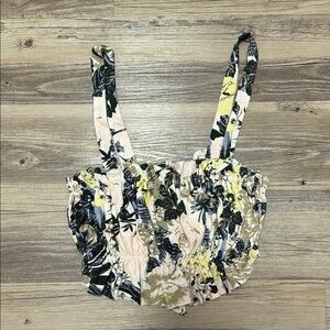 Floral Print Women's Top